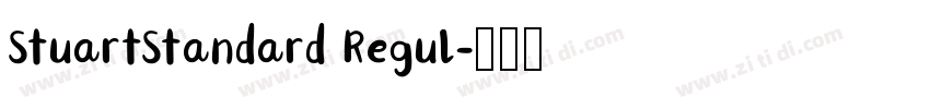 StuartStandard Regul字体转换